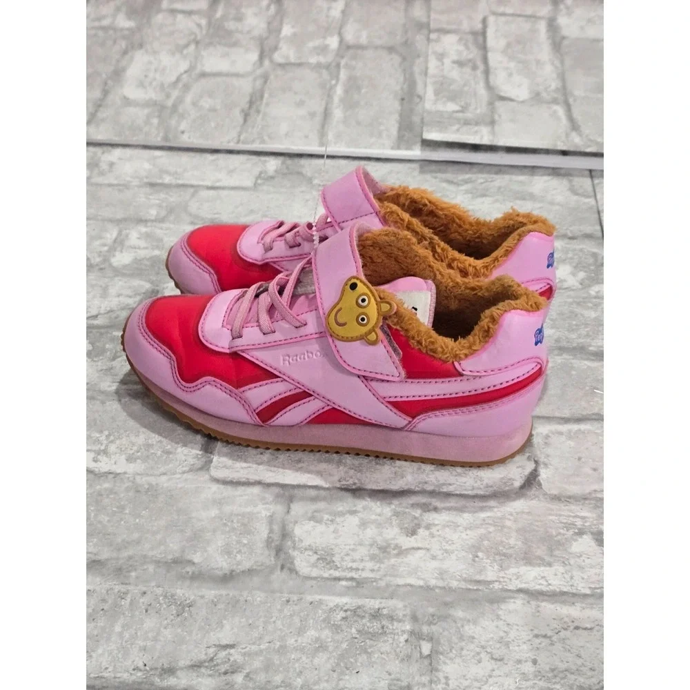 REEBOK Peppa Pig Classic Jogger 3‎ Pink Red Kids Sneakers Shoes Toddler Sz US 1